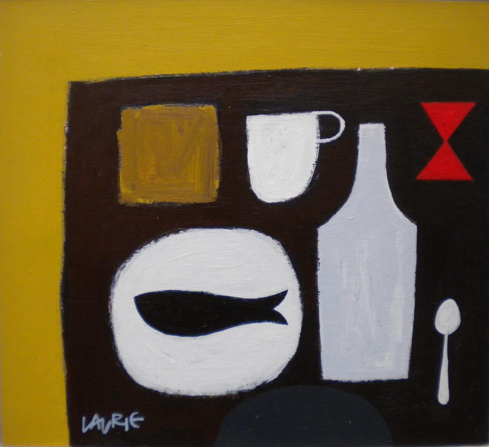 Simon Laurie, BOTTLE AND FISH