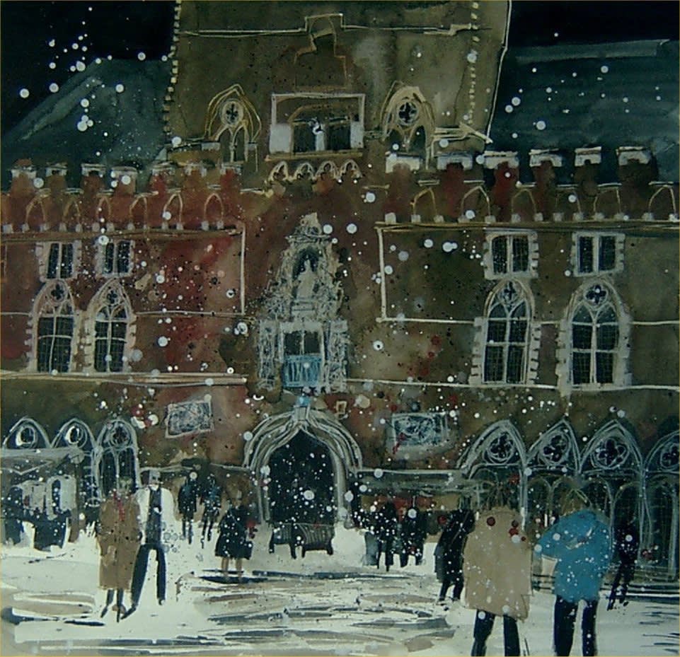 Susan Brown, ENTRANCE TO THE BELFRY, THE MARKT, BRUGES