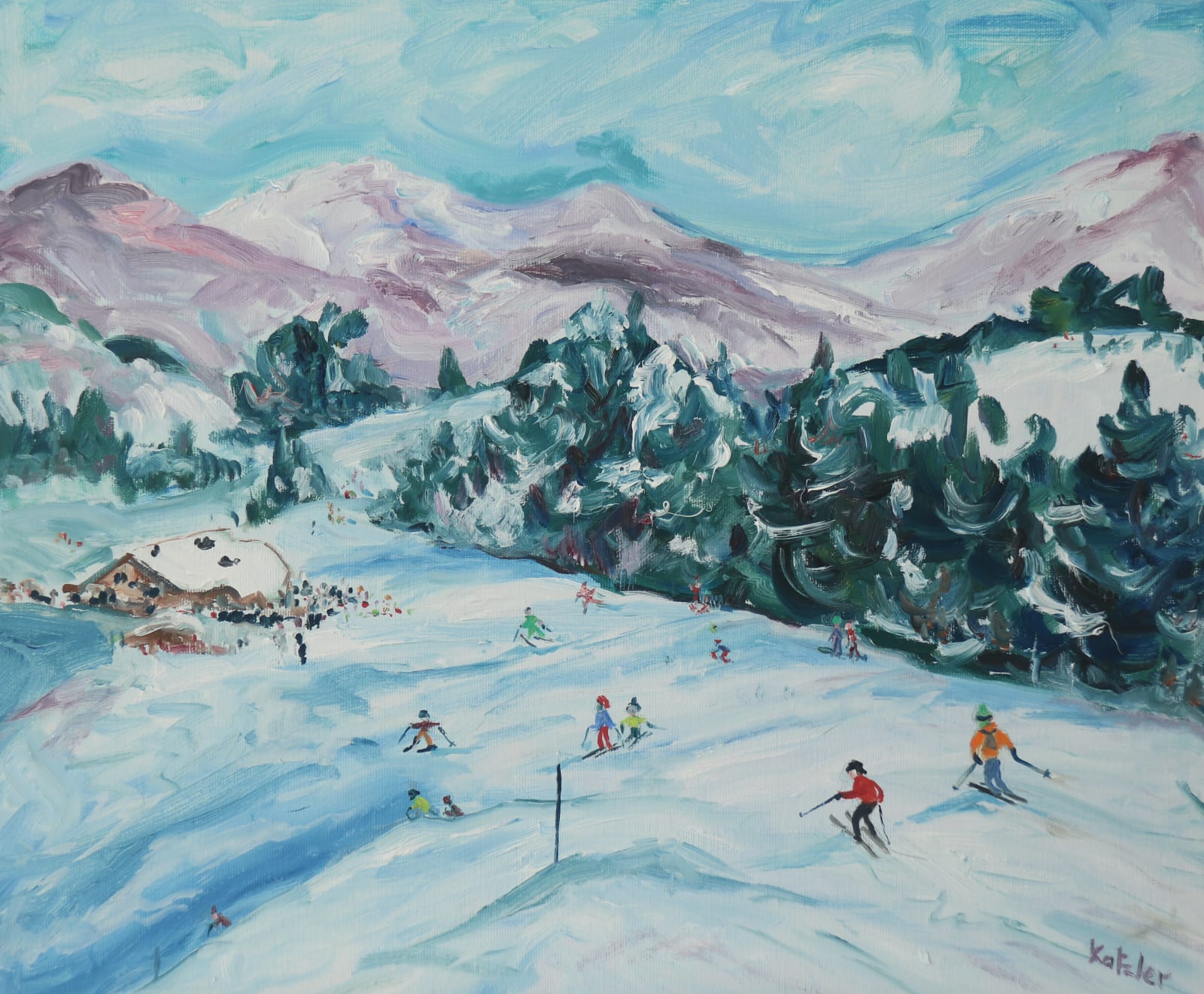 Fi Katzler, SKI TROIS VALLEES