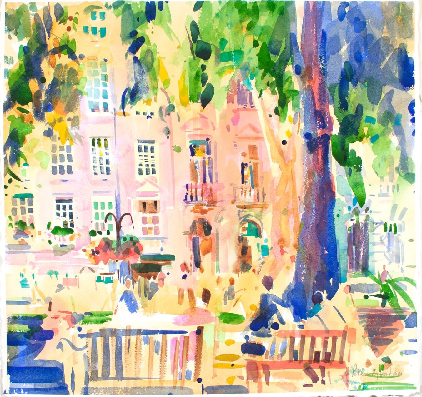 Peter Graham, BERKELEY SQUARE SUMMER