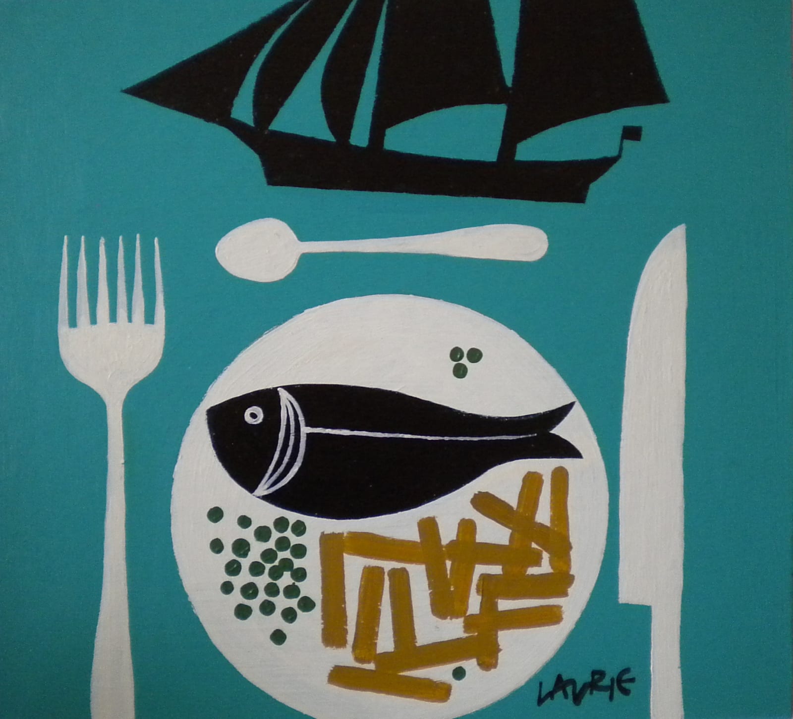 Simon Laurie, FISH AND CHIPS