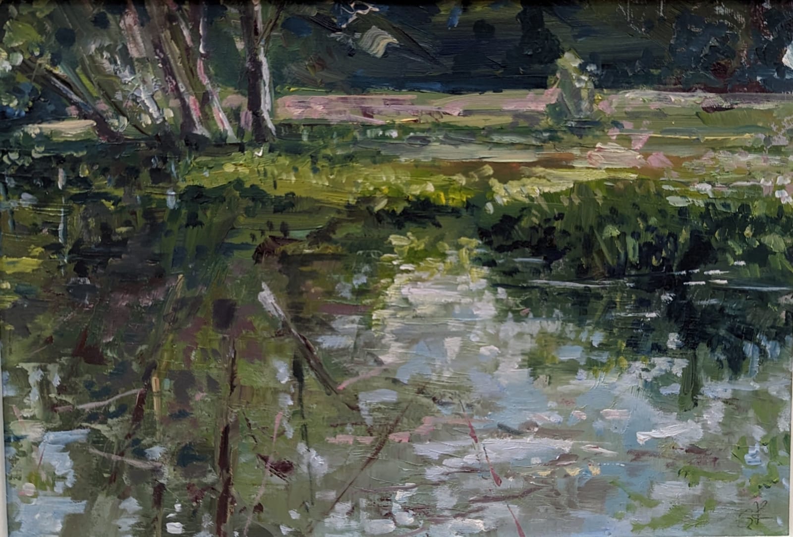 Stephen Kinder, RIVER BANK