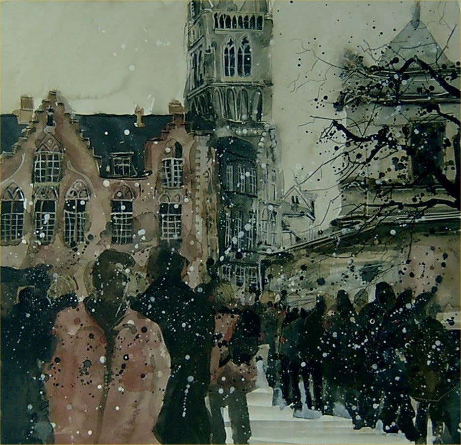 Susan Brown, SIMON STEVIN SQUARE, BRUGES