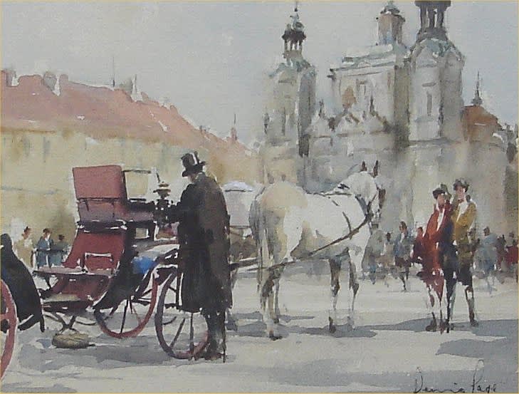 Dennis Page, THE CHURCH OF ST. NICHOLAS, OLD TOWN SQUARE, PRAGUE