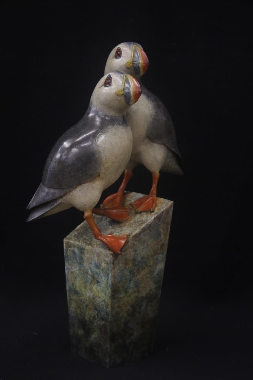 Adam Binder, PAIR OF PUFFINS