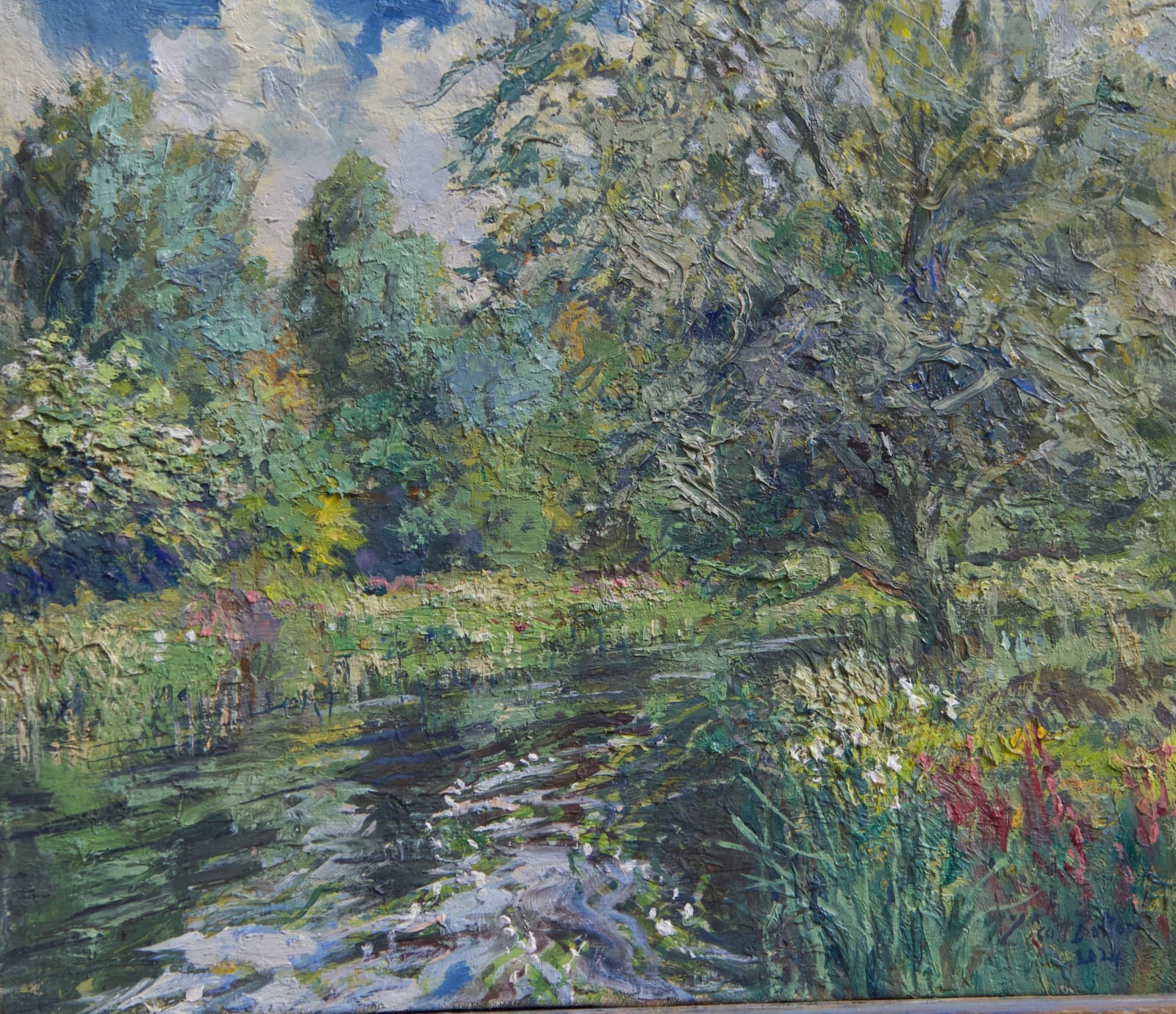 Tim Scott Bolton, RIVER ITCHEN, JUNE