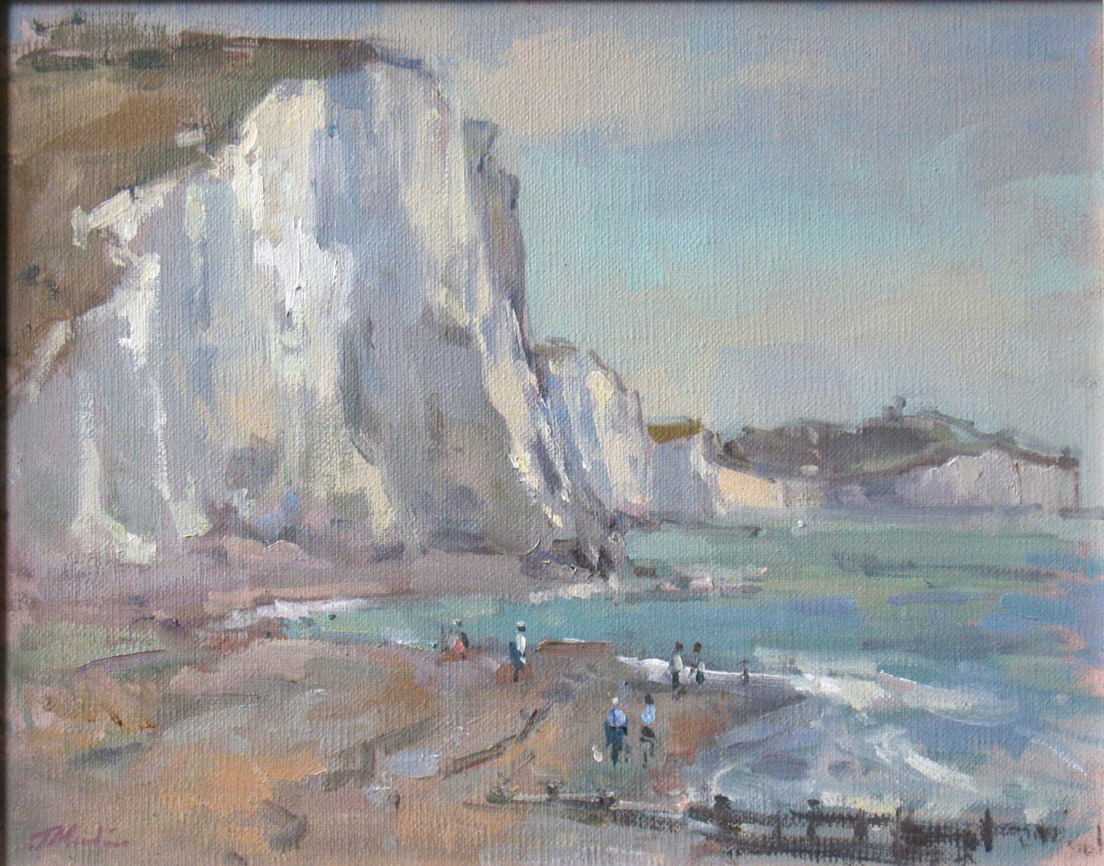 John Martin, THE CLIFFS AT CUCKMERE