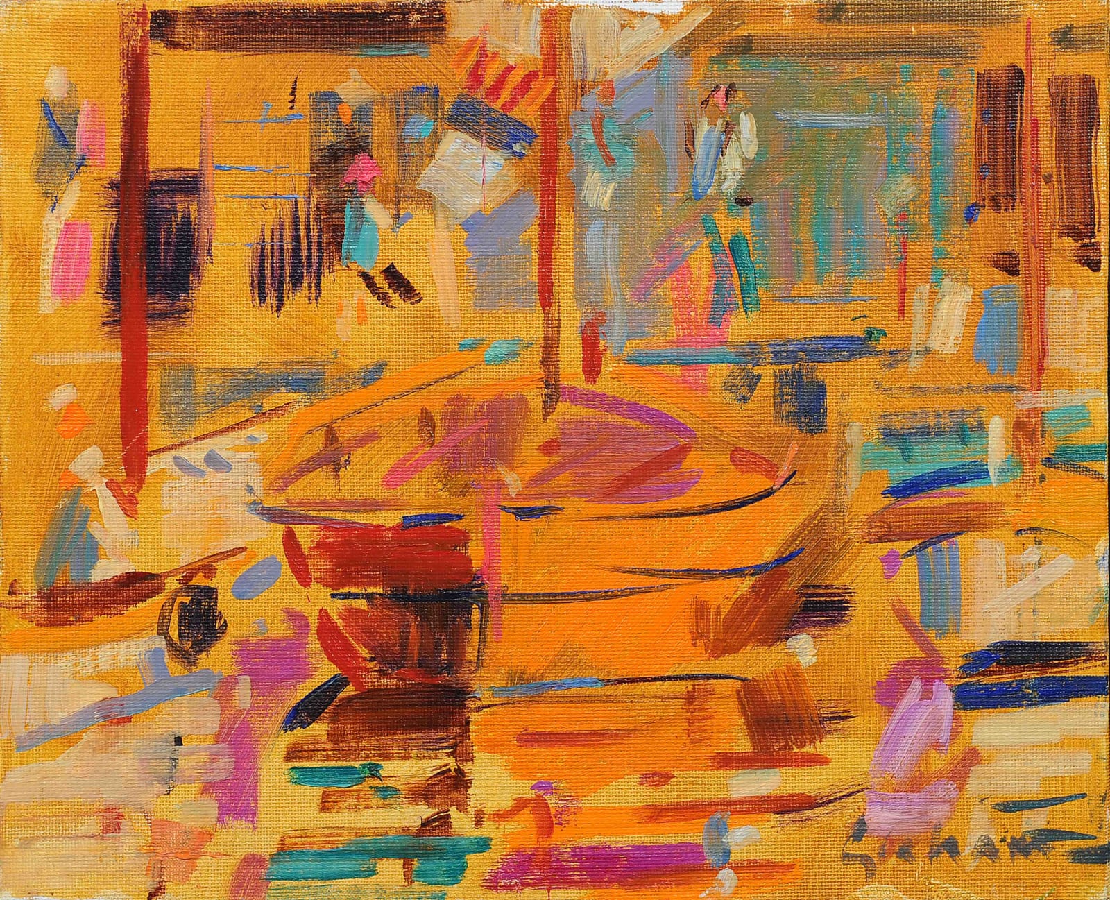 Peter Graham, ST TROPEZ PORT