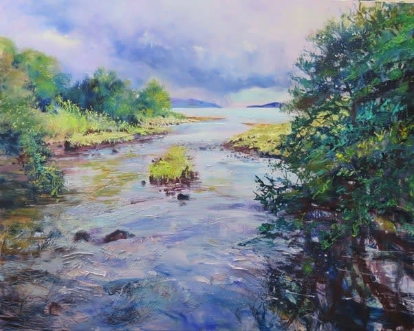 Maureen Davies, STORM PASSED, ISLE OF MULL