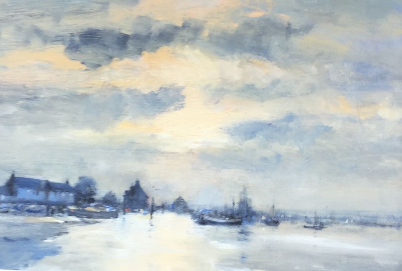 Ian Houston, BURNHAM OVERY STAITHE IN EVENING LIGHT