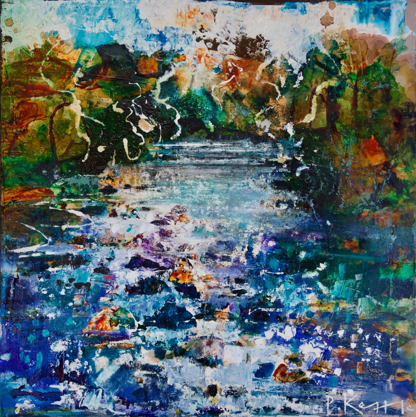Peter Kettle, RIVER WYE, CANOE TRIP TOWARDS HAY - WALES