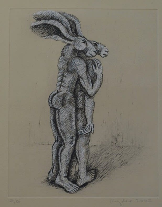 Sophie Ryder, STANDING MOTHER AND CHILD