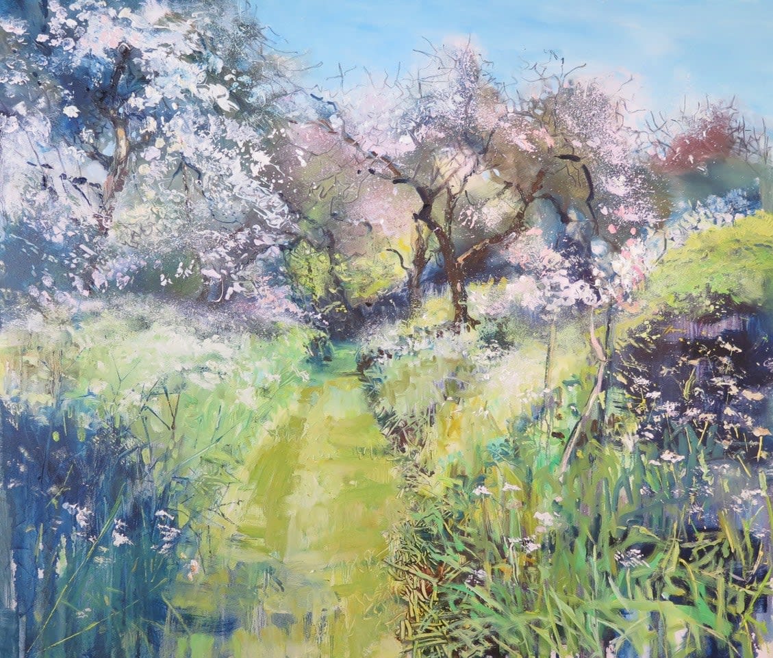 Maureen Davies, APPLE BLOSSOM PATH