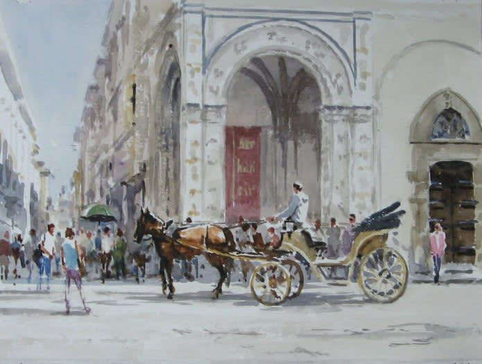 Dennis Page, THE YELLOW CARRIAGE, FLORENCE