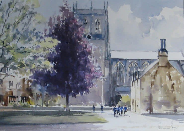 Dennis Page, COPPER BEECH, SHERBORNE SCHOOL & ABBEY