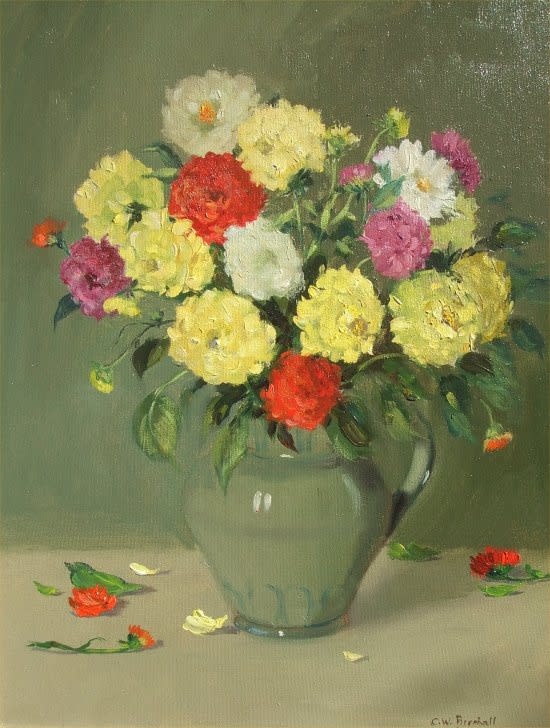 Christine Birchall, FRENCH DAHLIAS