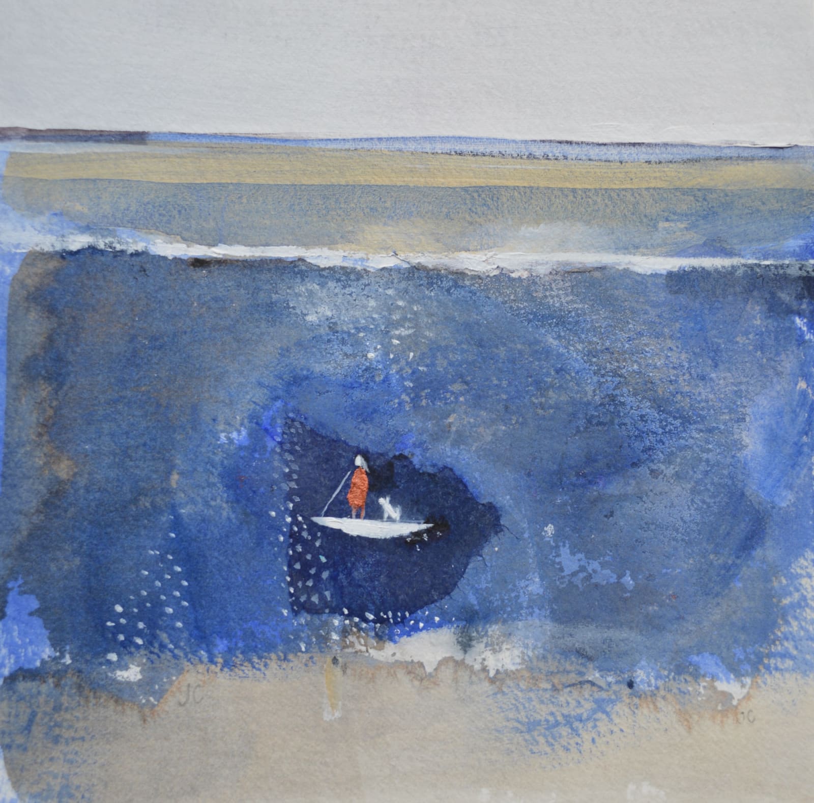 Julie Collins, PADDLEBOARD BLUE