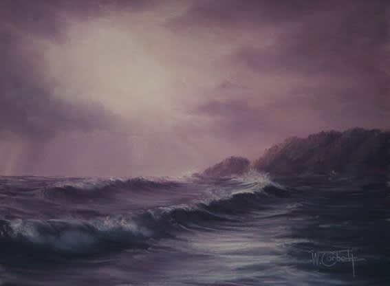 Wendy Corbett, EVENING LIGHT, BIGBURY BAY