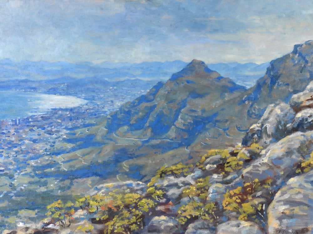 Alice Boggis-Rolfe, CAPETOWN FROM TABLE MOUNTAIN