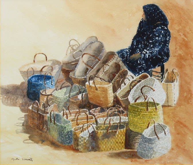 Gordon Rushmer, BAG SELLER, MARRAKECH