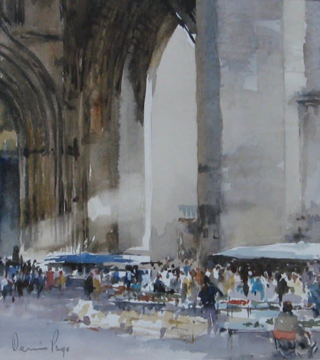Dennis Page, STREET MARKET NEAR TOULOUSE