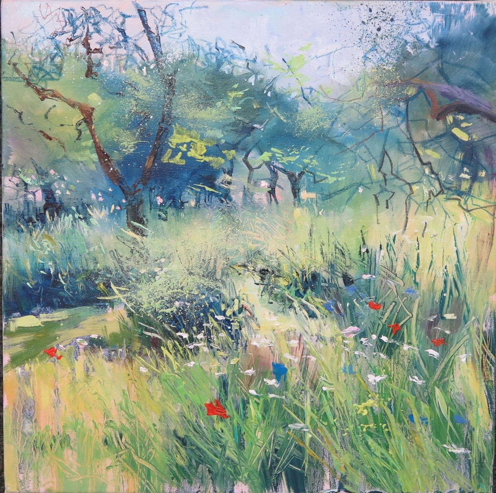 Maureen Davies, WILDFLOWER ORCHARD