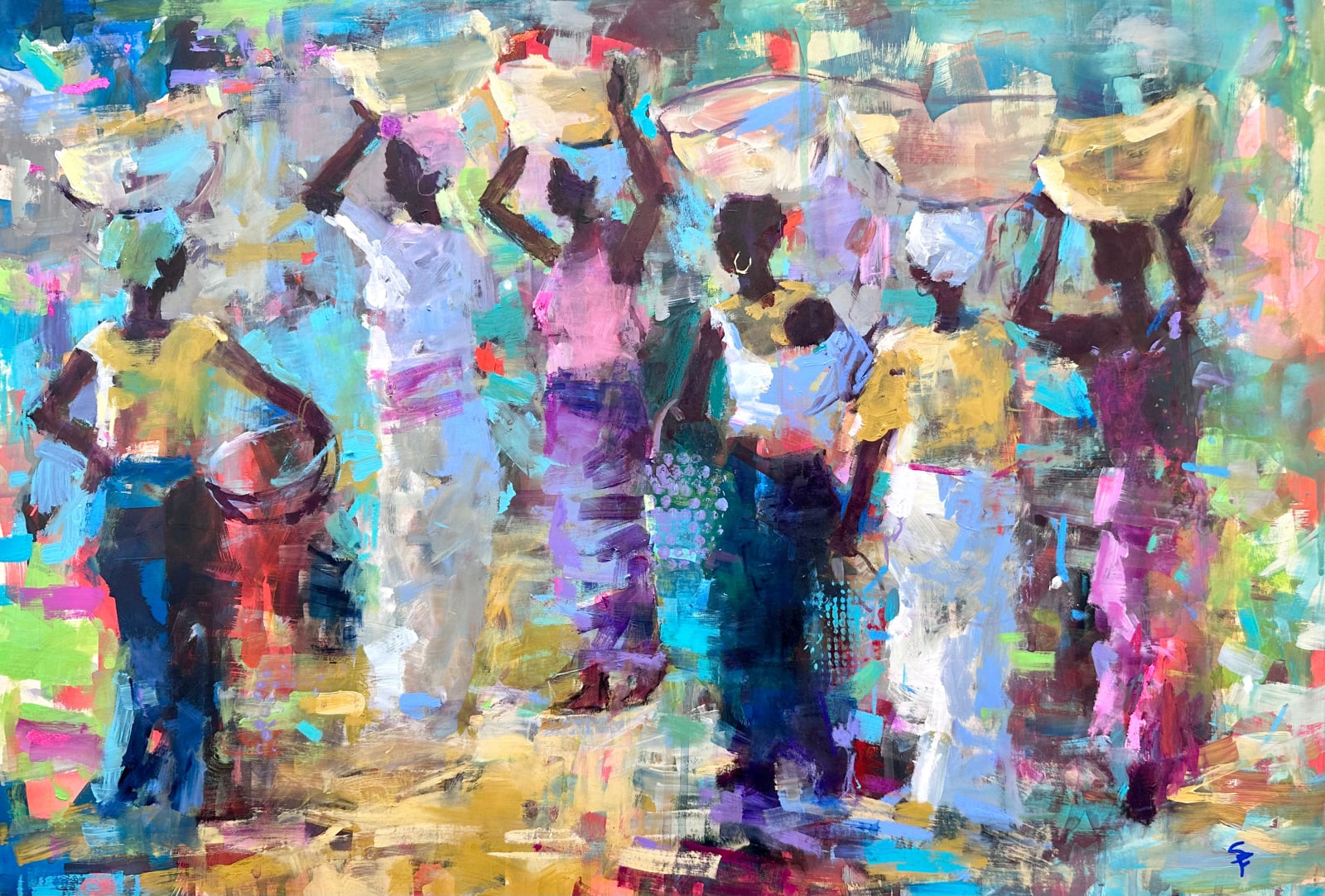 Soraya French, RHYTHMS OF MARKET DAY