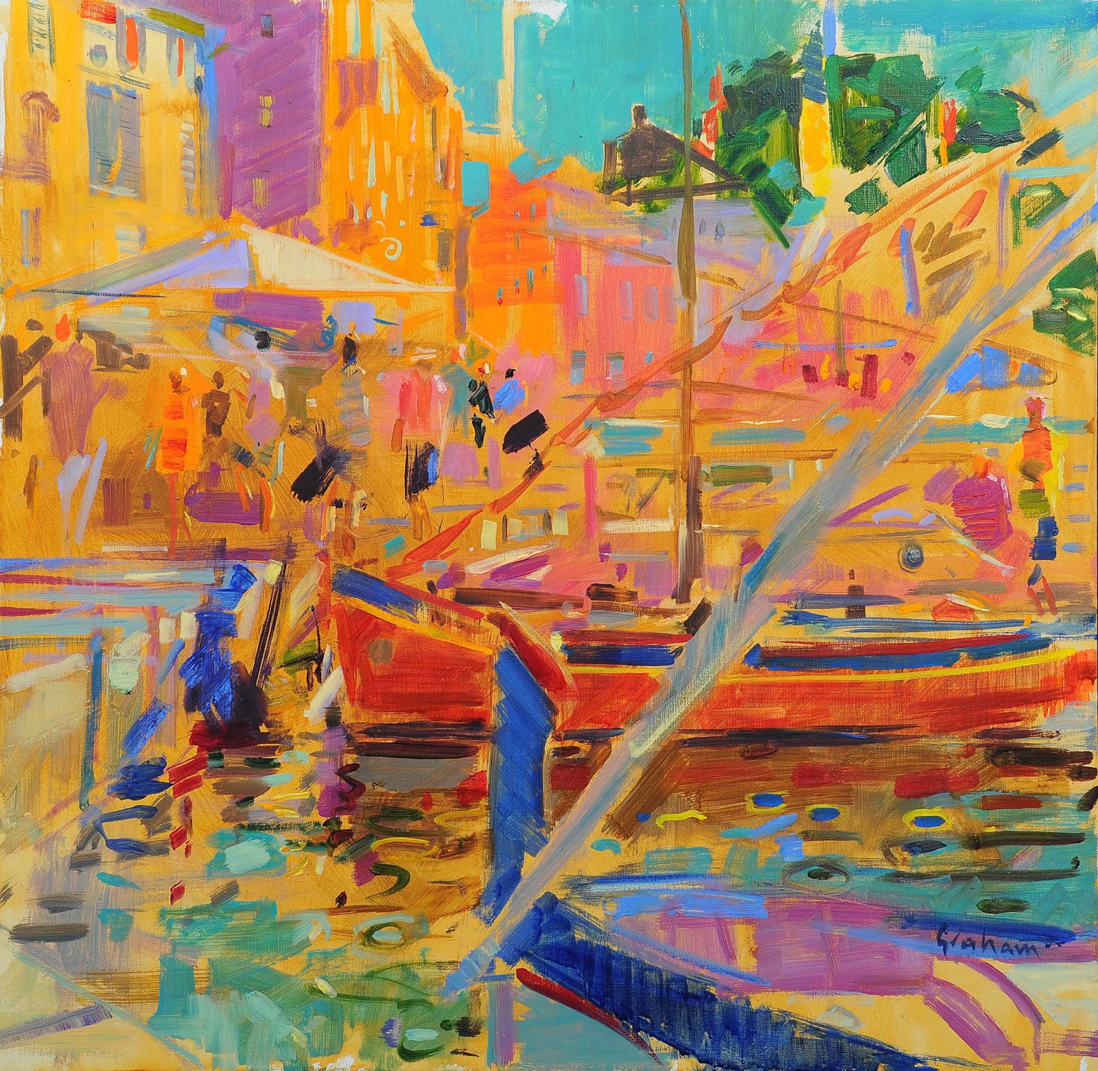 Peter Graham, QUAI DE ST TROPEZ