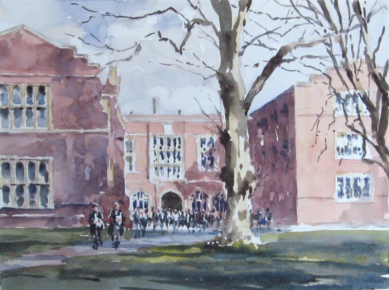 Dennis Page, WINCHESTER COLLEGE FROM MEADS