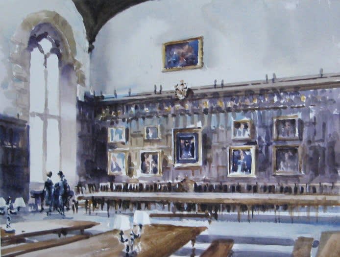 Dennis Page, HIGH TABLE, NEW COLLEGE, OXFORD