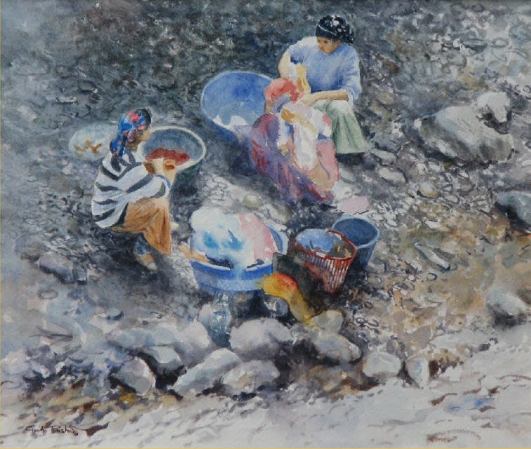 Gordon Rushmer, WASHDAY, IMLIL, MOROCCO