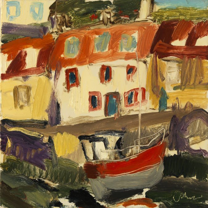 Christopher Johnson, BEACHED BOATS, PITTENWEEM, 2009