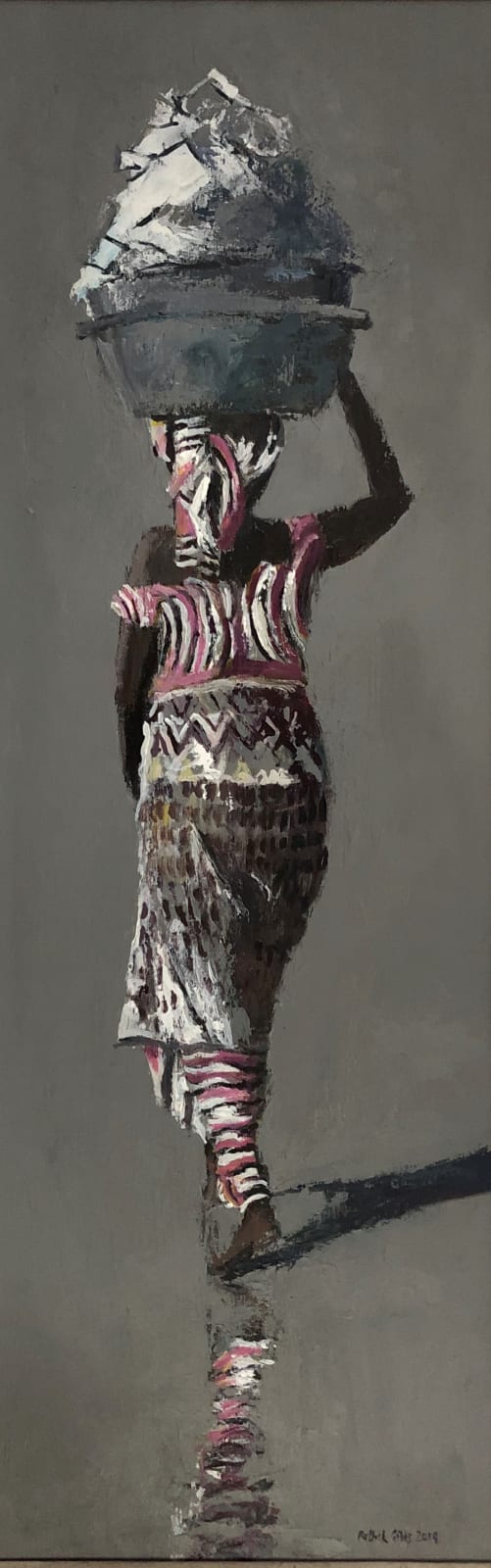 Patrick Gibbs, WOMAN IN PINK, GAMBIA