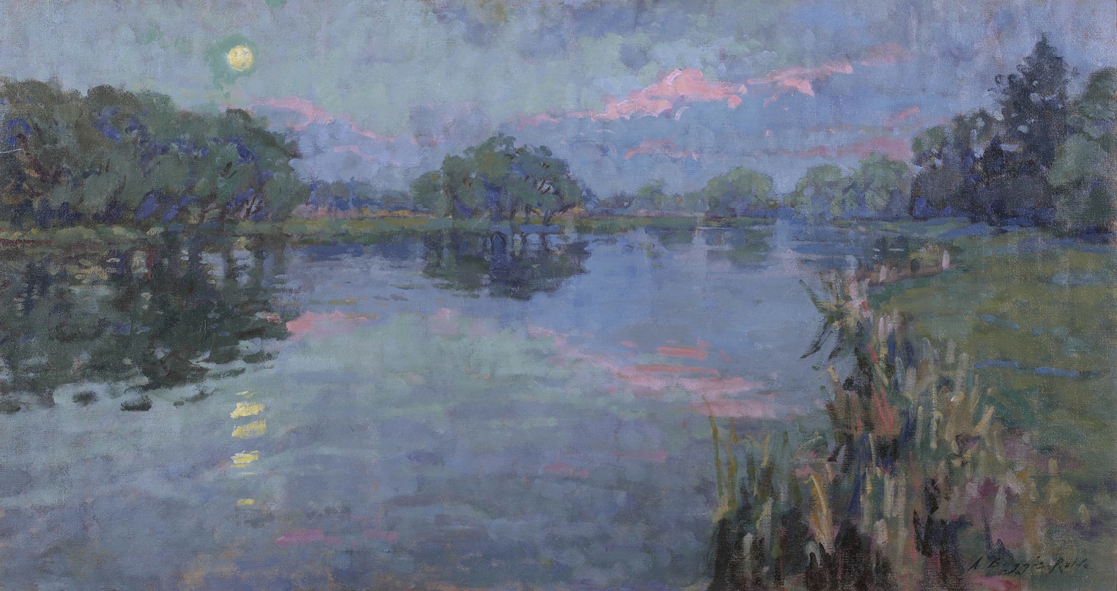 Alice Boggis-Rolfe, FULL MOON OVER THE RIVER TEST