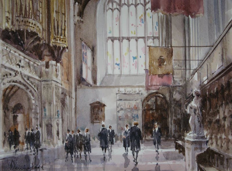 Dennis Page, THE ANTE CHAPEL, ETON COLLEGE