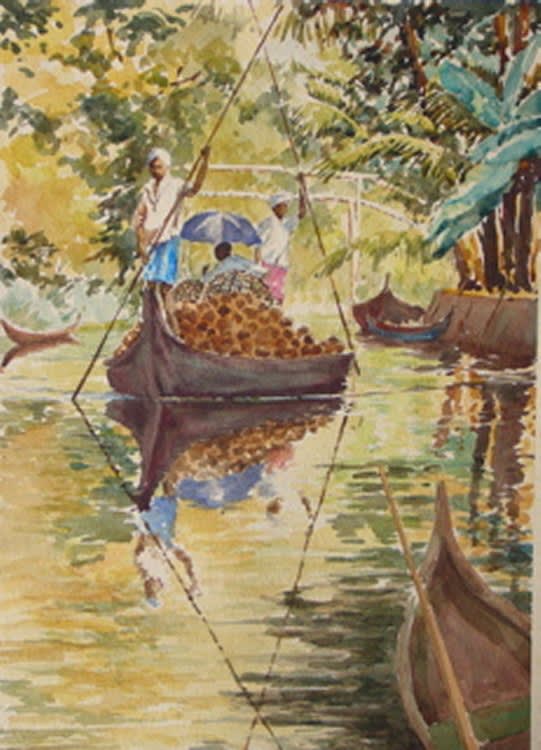 Clive Wilson, BRINGING HOME THE COCONUTS, INDIA