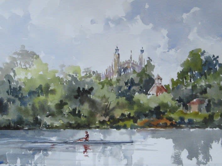 Dennis Page, ETON FROM THE RIVER