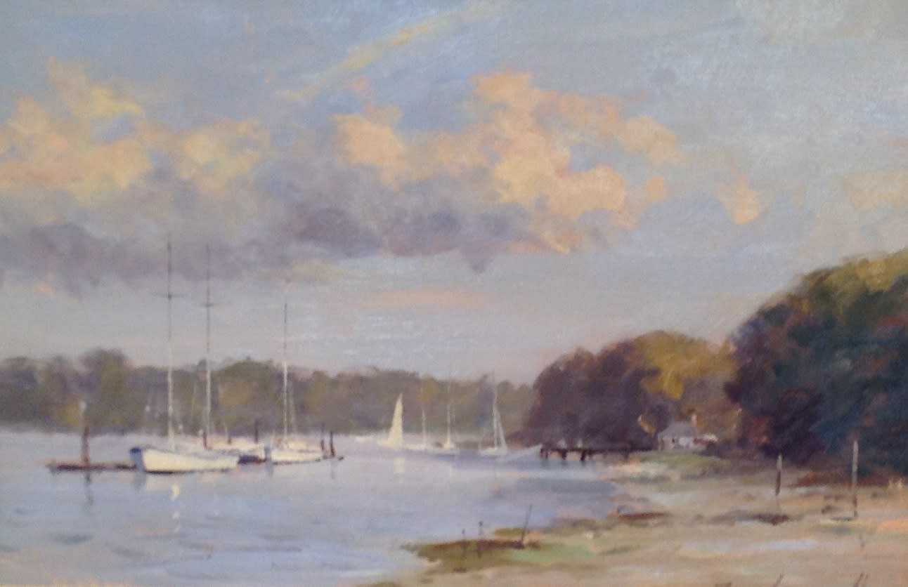 James Longueville, EVENING LIGHT, BUCKLER'S HARD