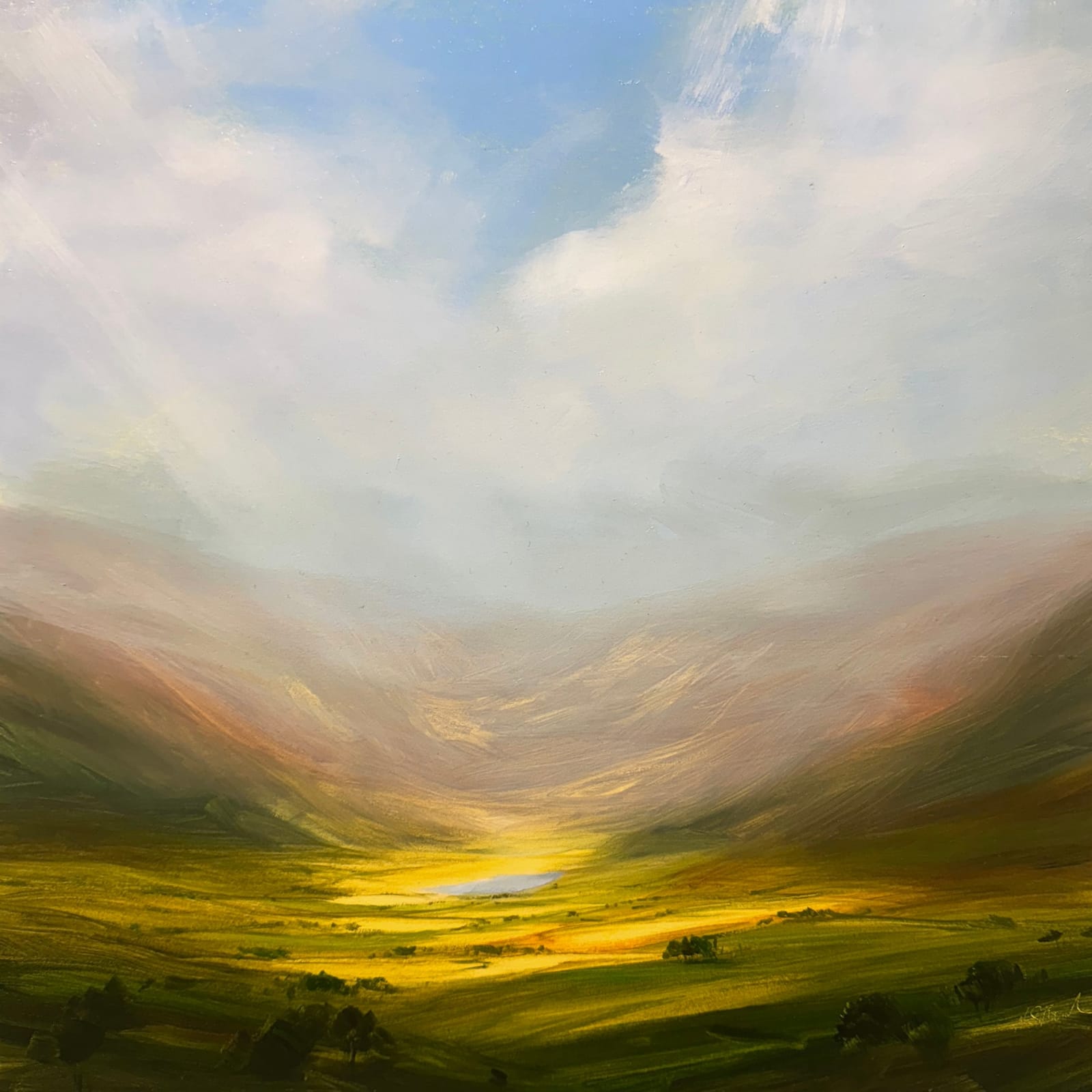 Harry Brioche, RETREATING MIST OVER THE HILLS