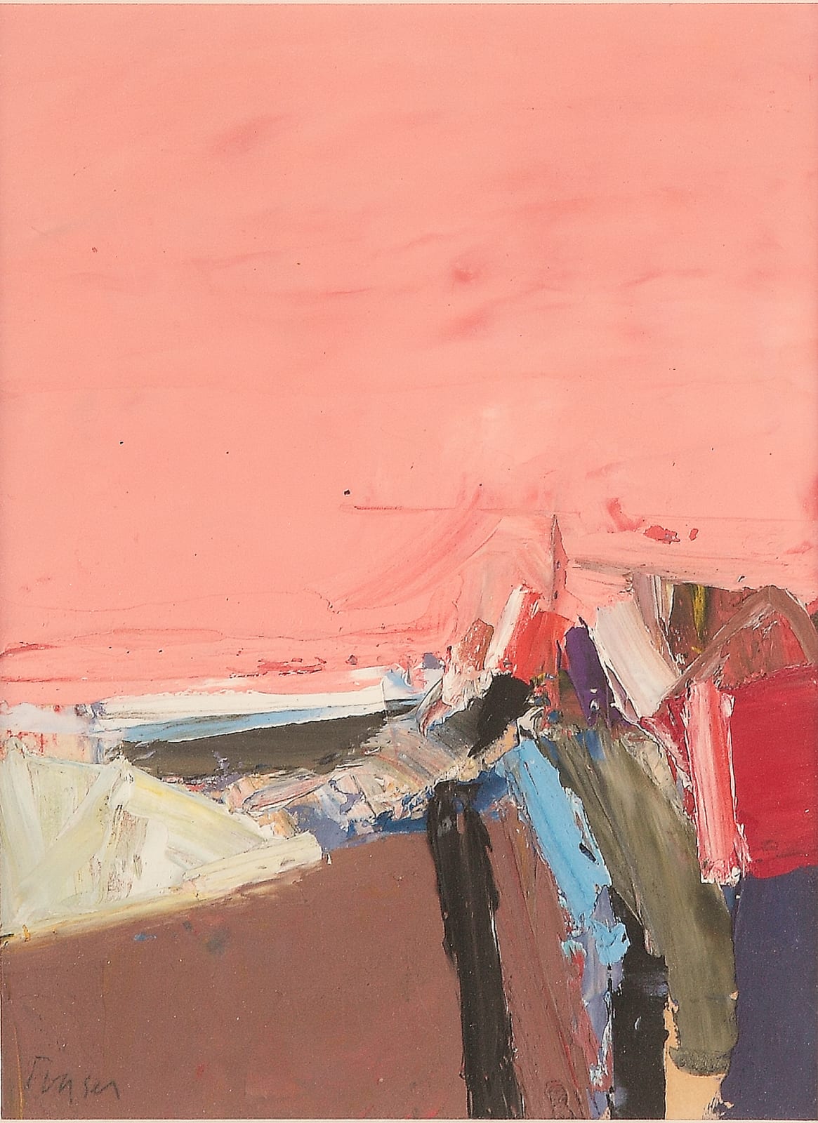 Donald Hamilton Fraser, LANDSCAPE PINK SKY