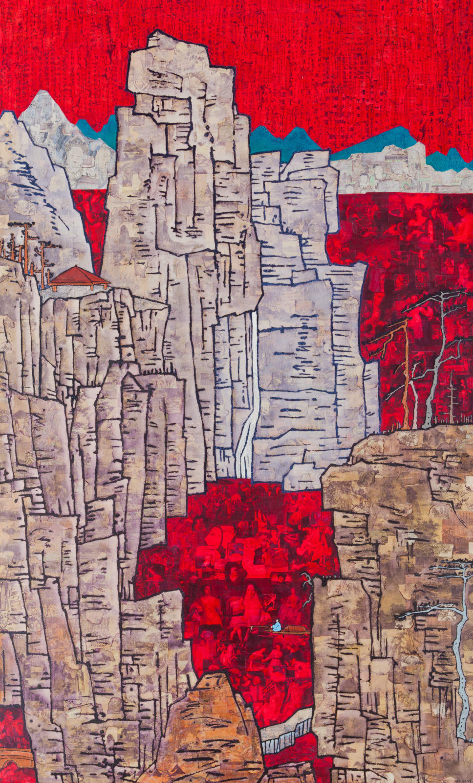 Xue Song 薛松, The Mountains are Red《万山红遍》, 2017