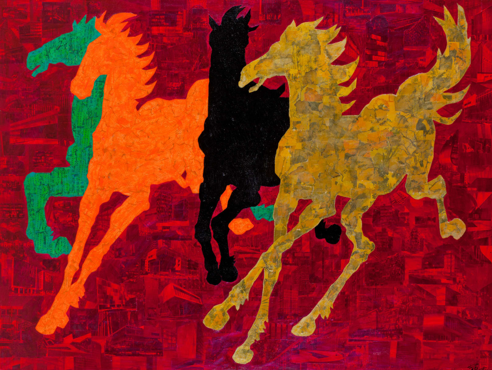 Xue Song 薛松, Dashing《奔腾》, 2014