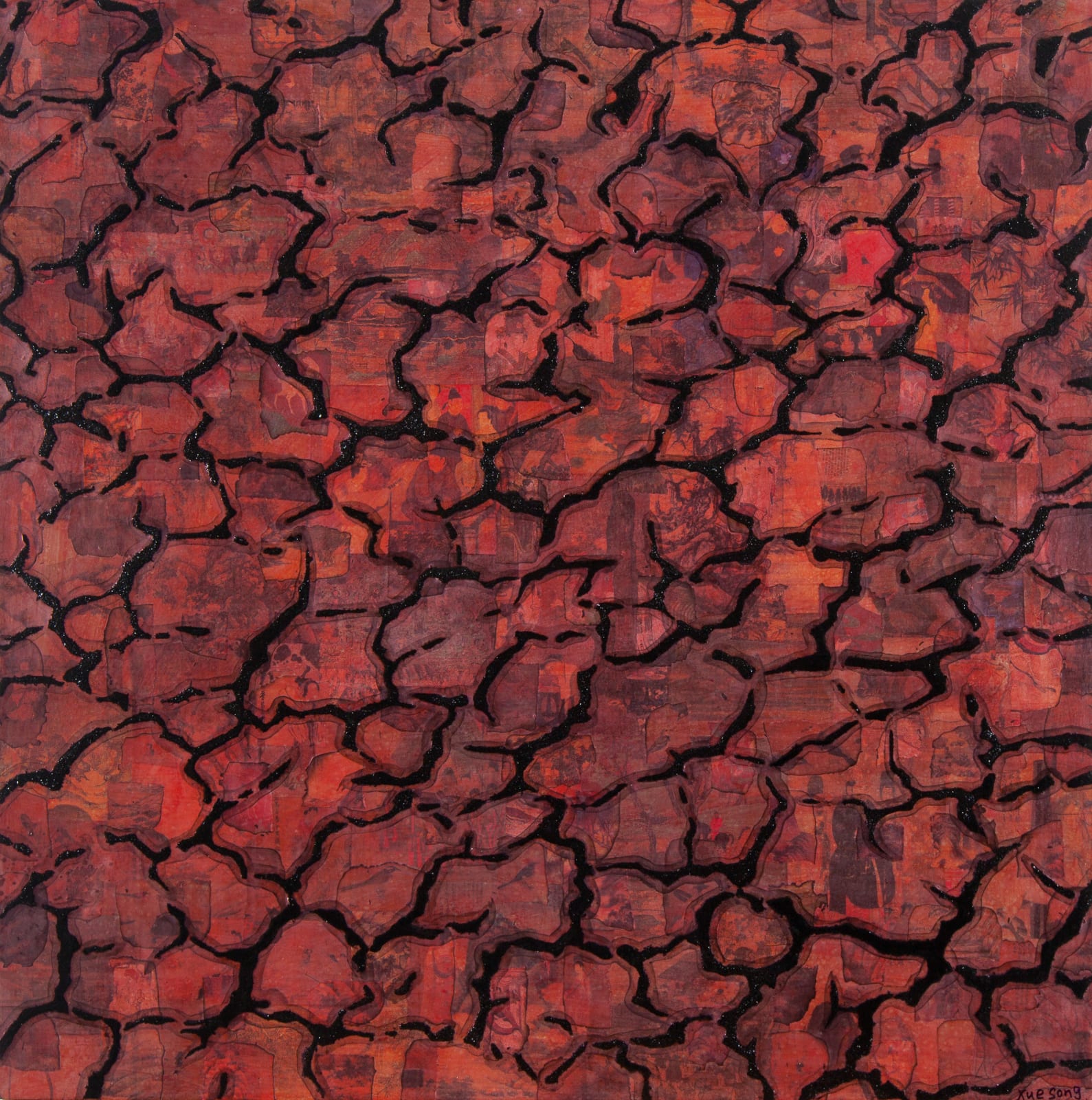 Xue Song 薛松, The Dao from Nature Series - Cracking《法自然系列—干裂》, 2023