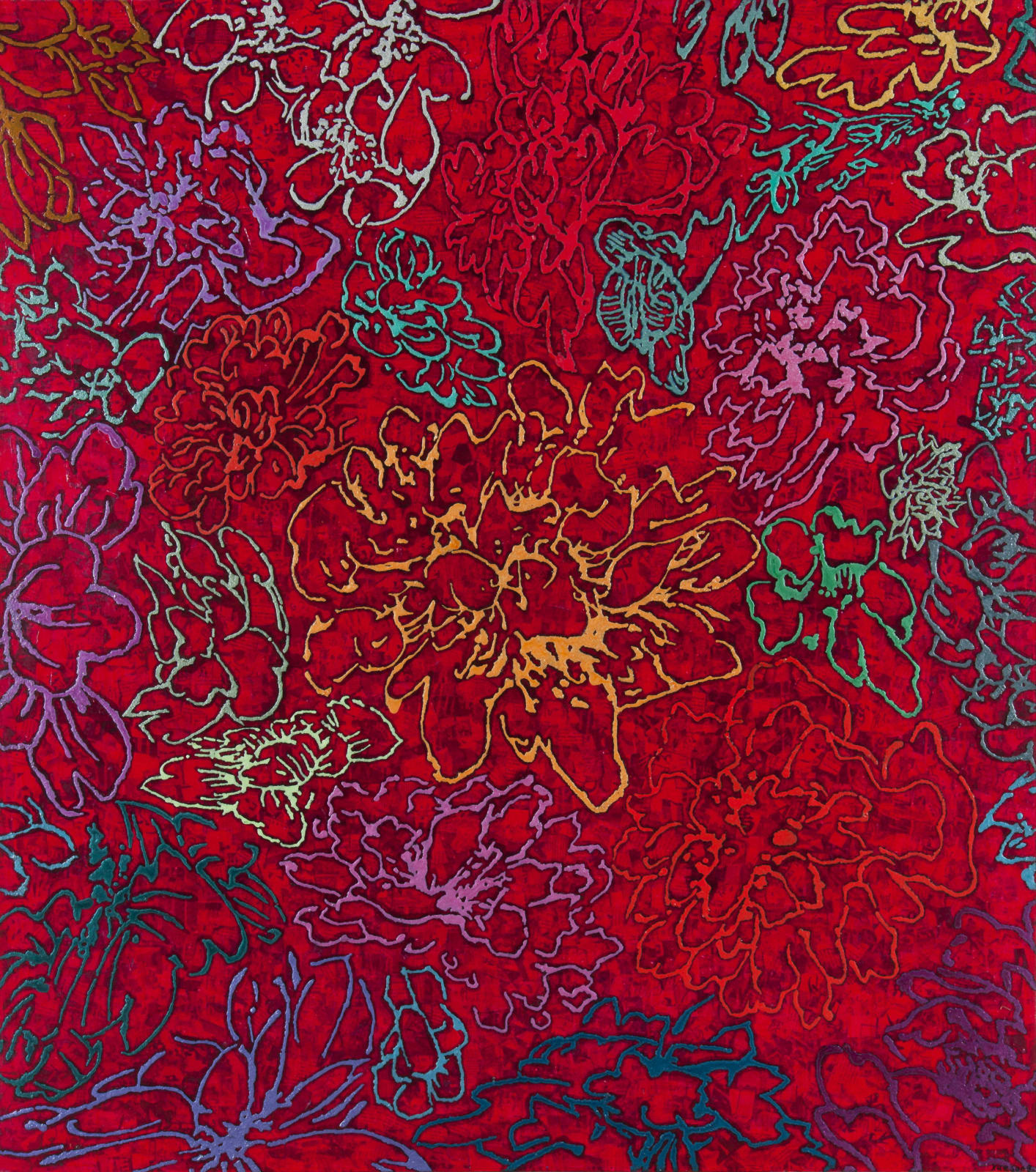 Xue Song 薛松, The Dao from Nature Series - Blossoms《法自然系列—繁花》, 2023