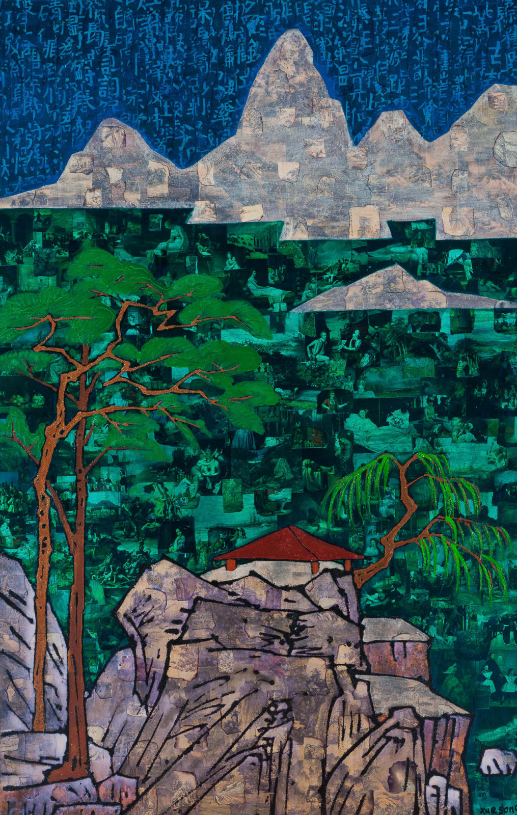 Xue Song 薛松, Spring Colors《春色图》, 2019