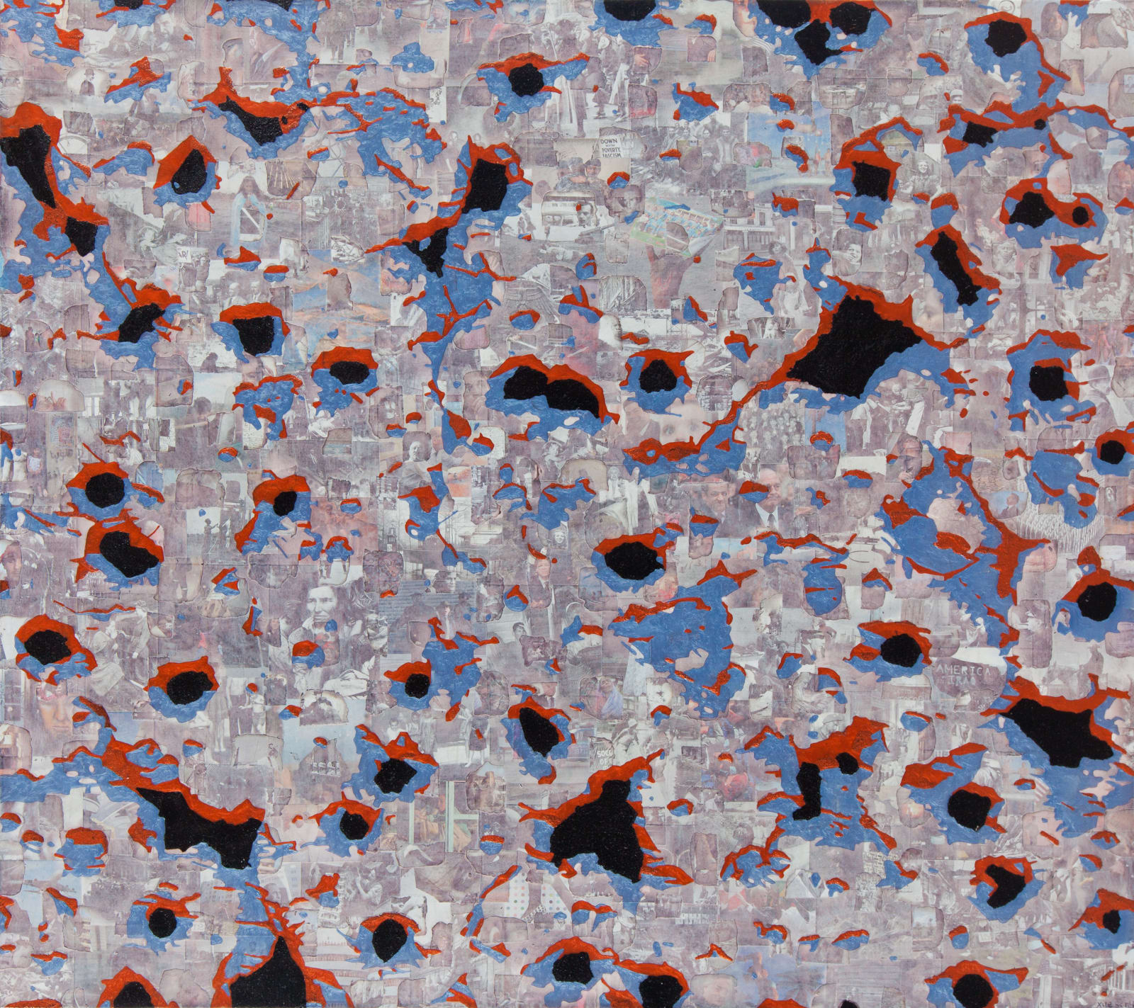 Xue Song 薛松, The Dao from Nature Series - A World Shot by Bullets《法自然系列—中弹的世界》, 2024