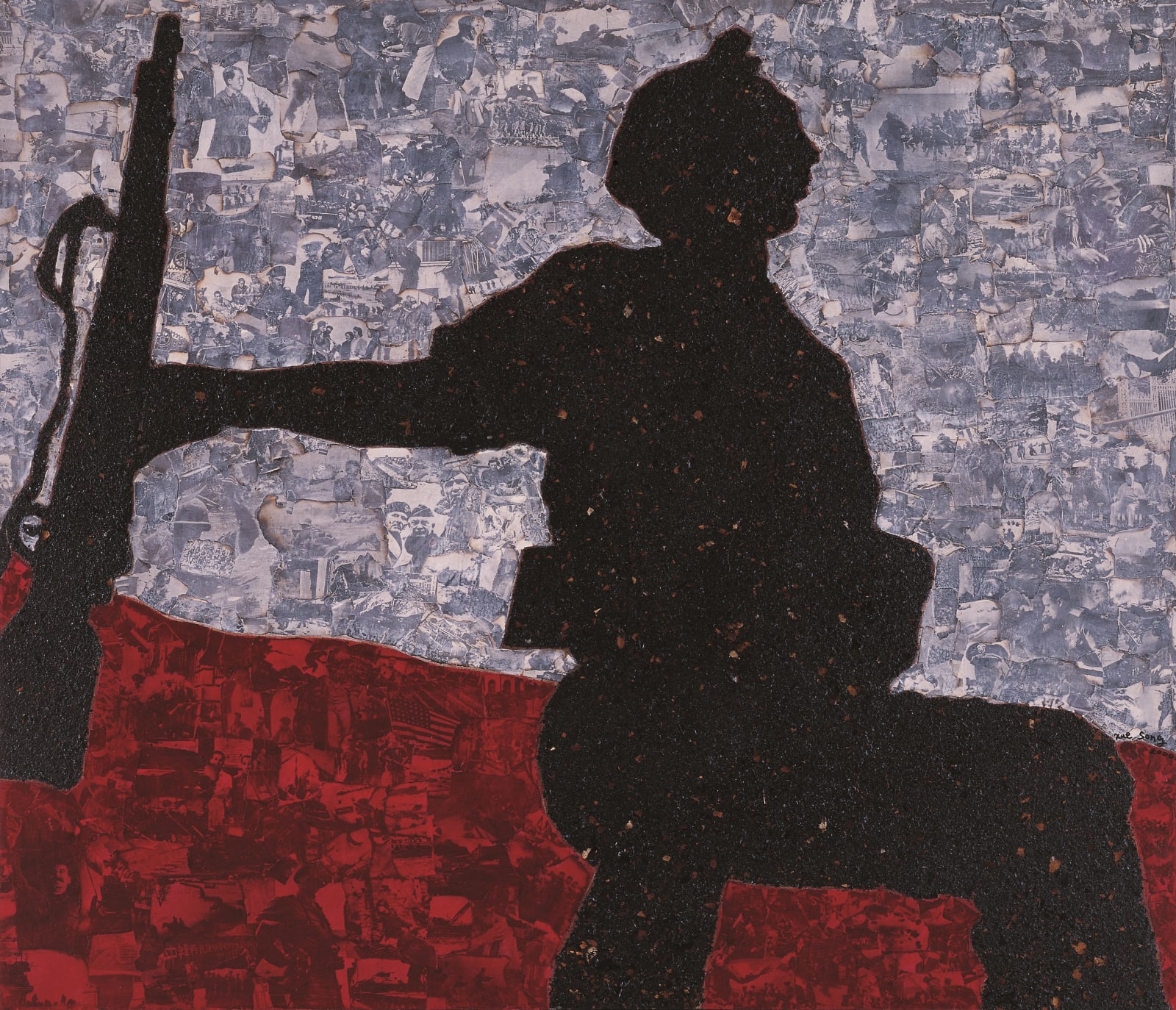 Xue Song 薛松, Dialogue with Robert Capa《与卡伯的对话》, 2000