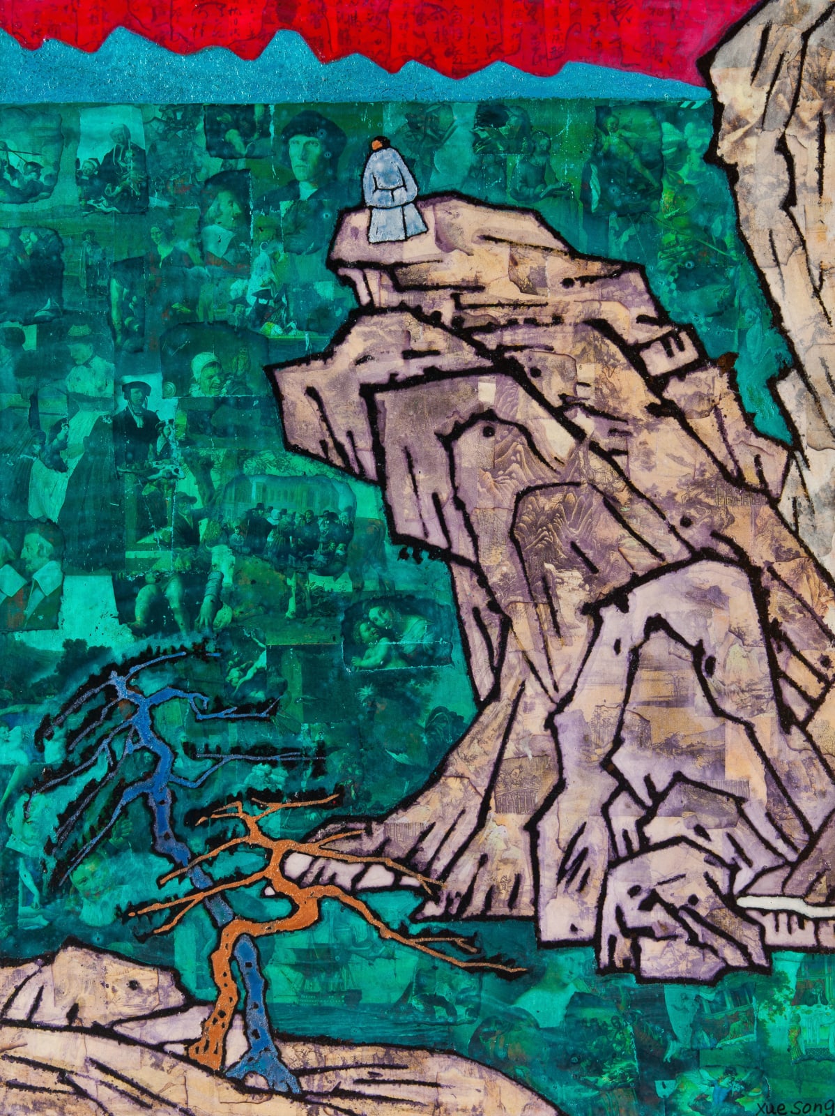 Xue Song 薛松, Climb High《登高图》, 2015