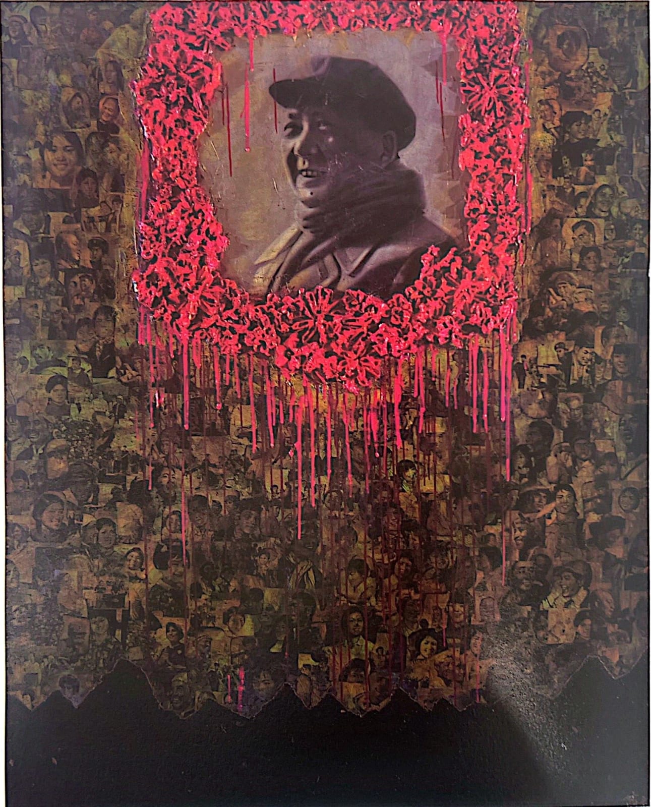 Xue Song 薛松, Garland upon the Mountain《高山上的花环》, 2005