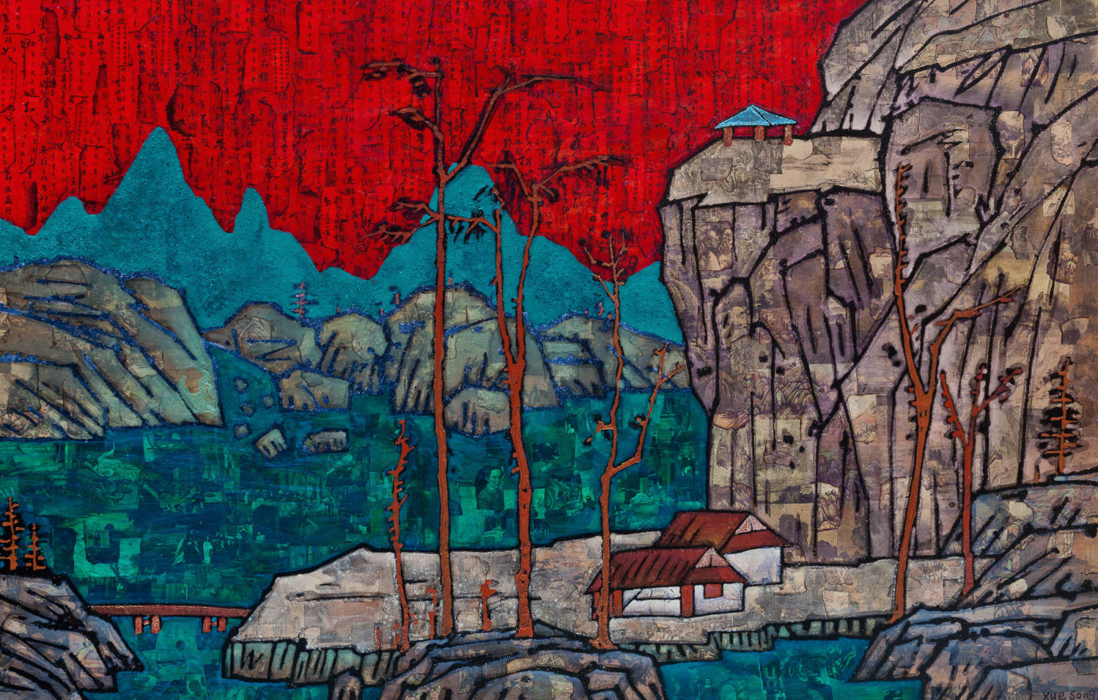 Xue Song 薛松, A River of Spring《一江春水》, 2019